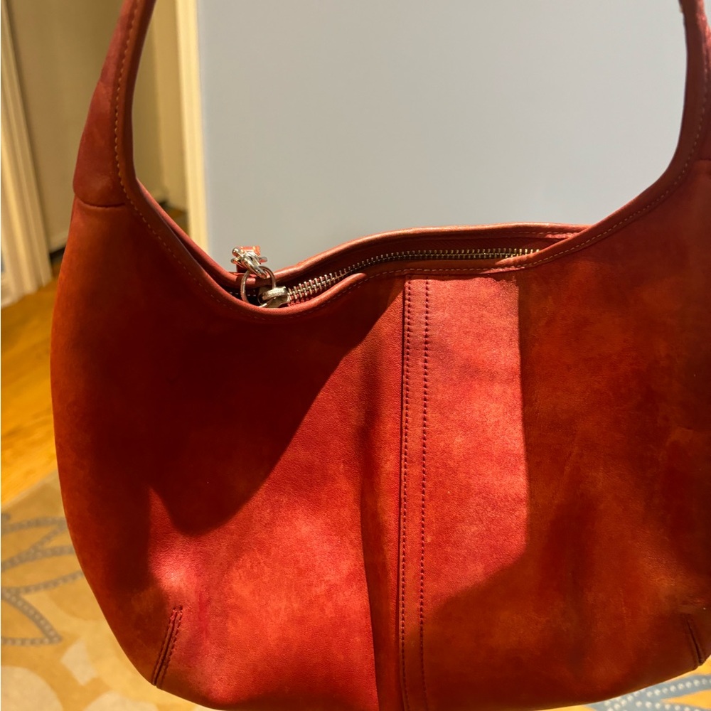 Coach vintage red leather handbag